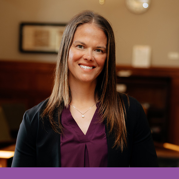 Headshot of Alicia Rosburg MBA Program Coordinator