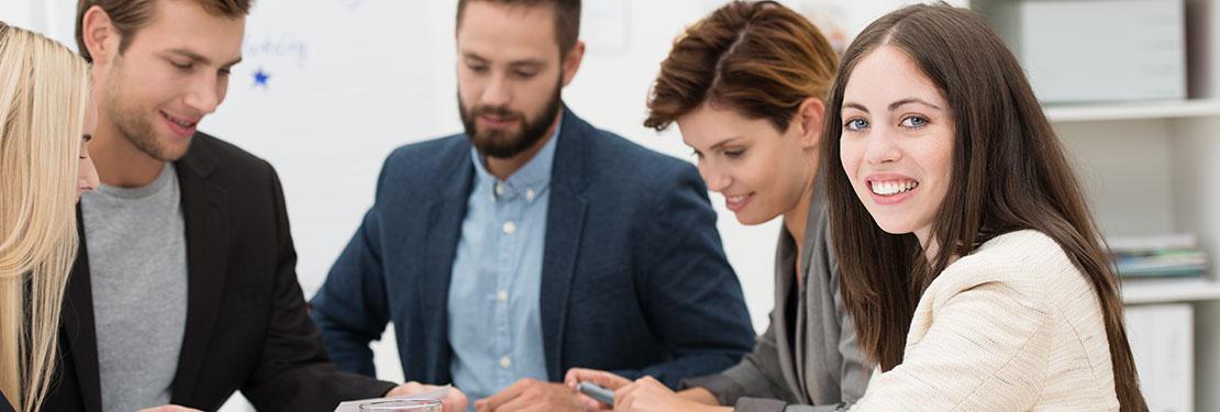 Group of business professionals